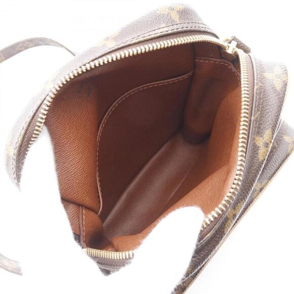 LOUIS VUITTON Brown Monogram Leather Shoulder Bag - Picture 4 of 11